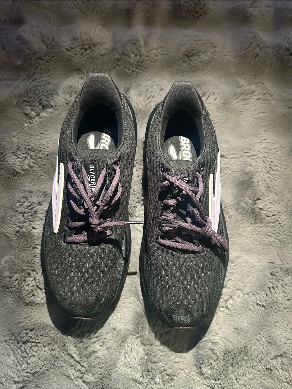Brooks Glycerin Max Black Orchid Ice Grey (Women's)